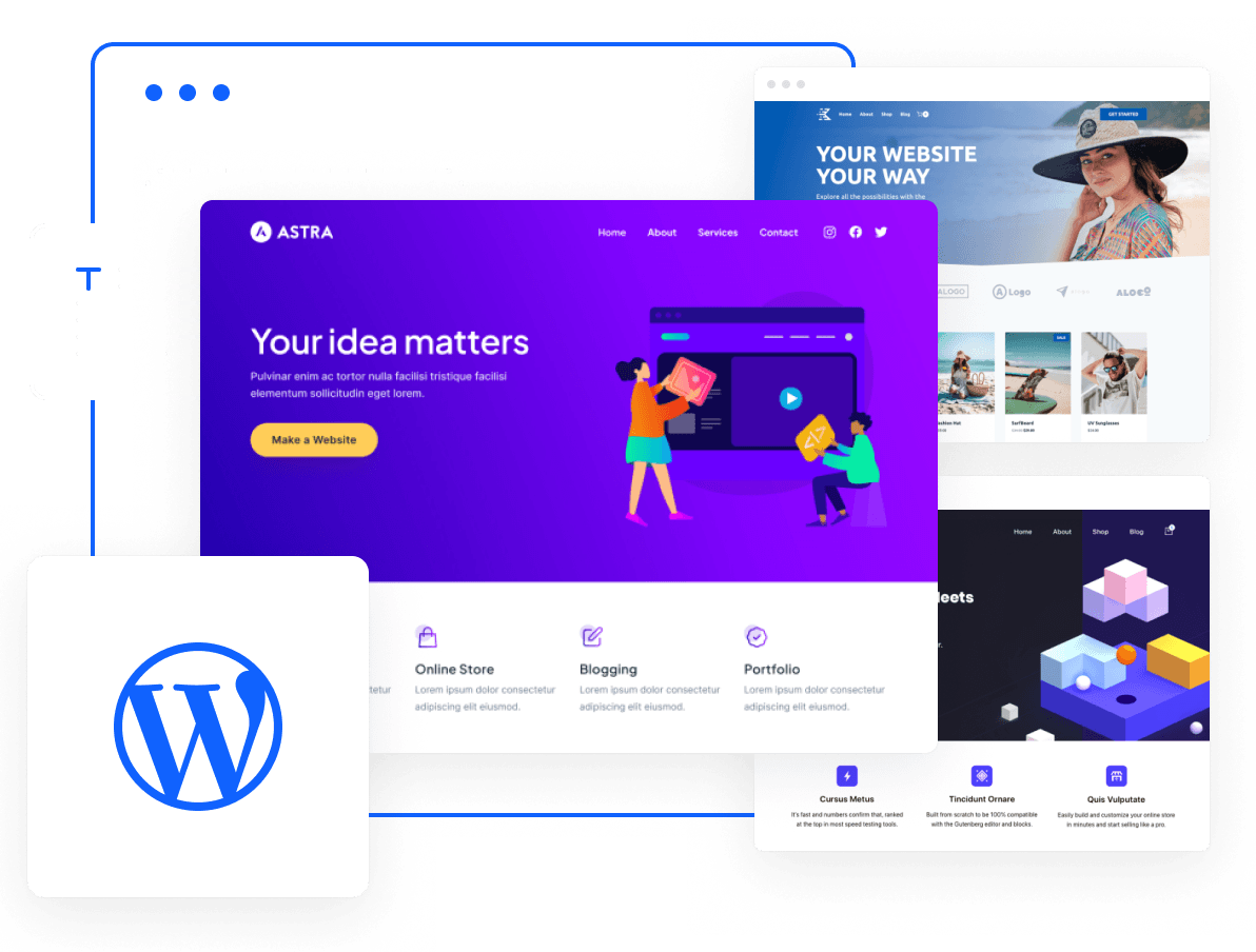 Web Hosting, Domain Names, WordPress & More - Build your website with optimized WordPress hosting